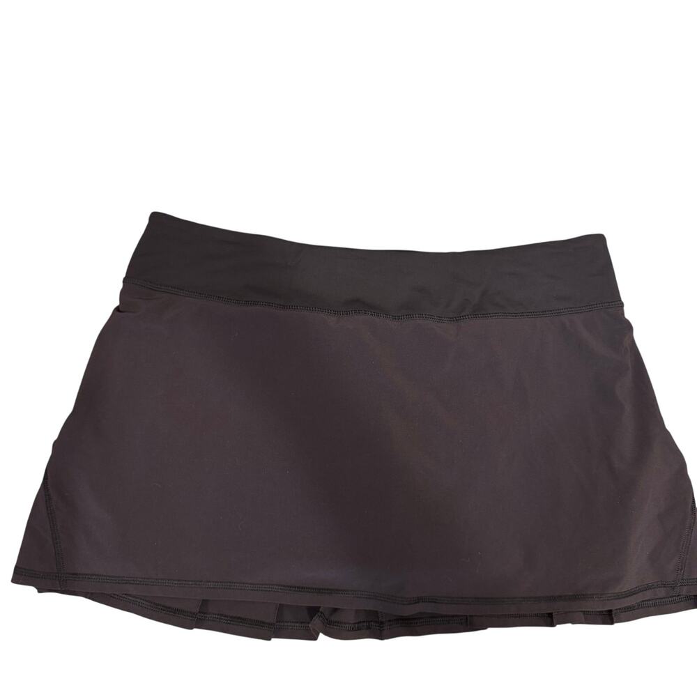 Lululemon Pace Setter pleated skirt excellent condition in black - size 10